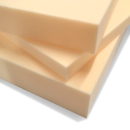 Placa de Espuma Creme/Verde 30kg/m3