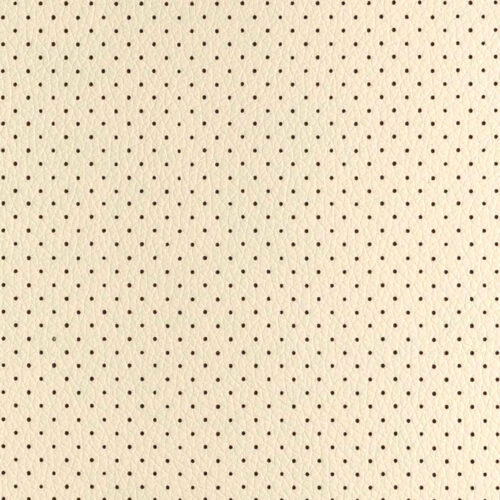 Pele Sintética Perfurada Beige